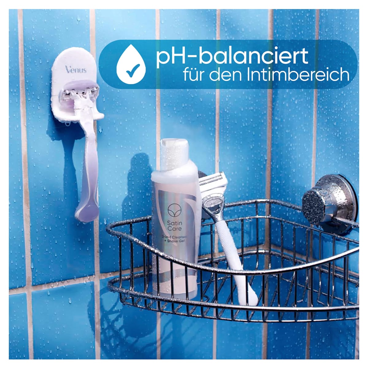 Reinigungs- und Rasiergel 2in1 Satin Care Intimrasur, 190 ml