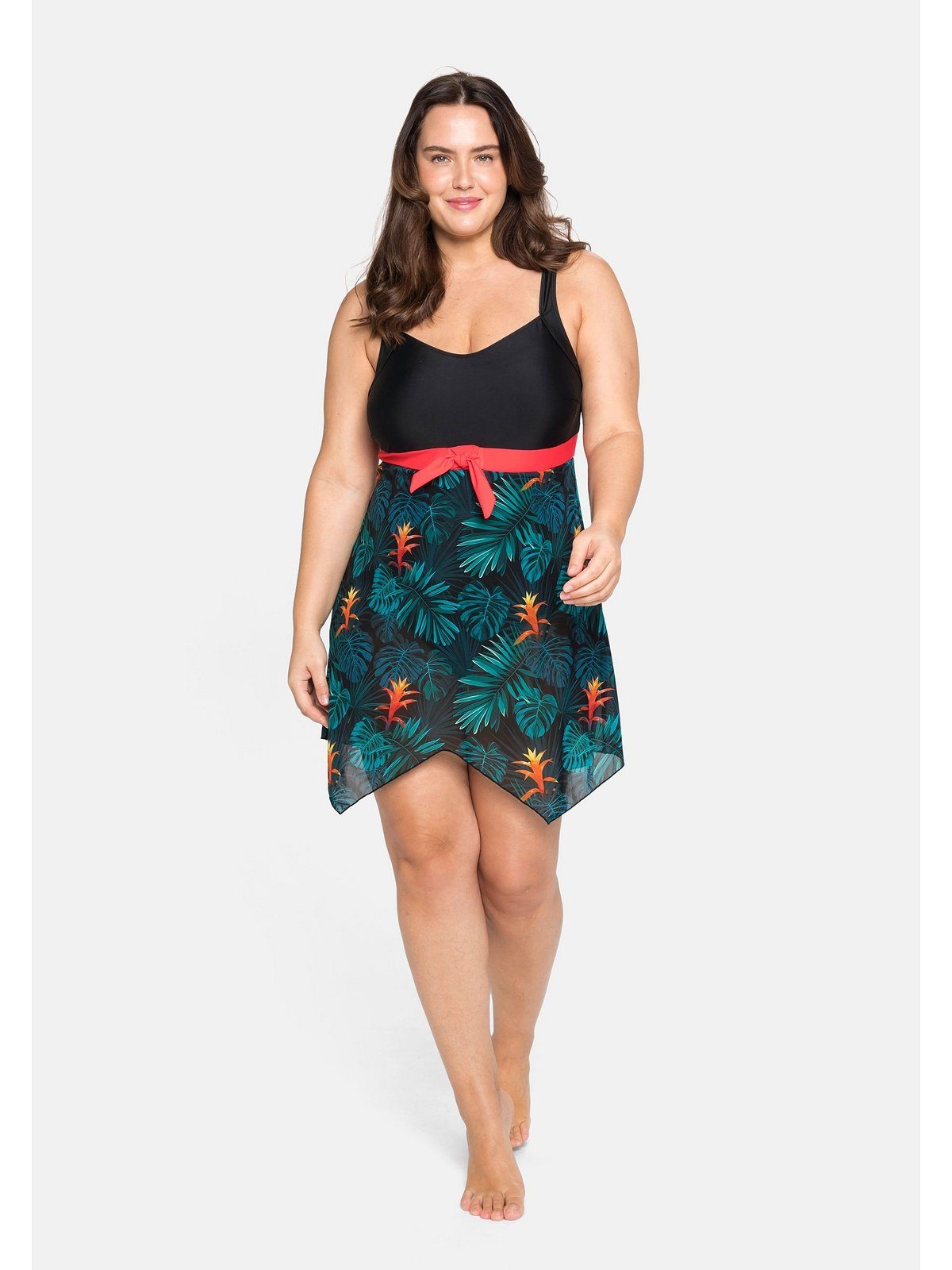 sheego by Joe Browns Badekleid Große Größen mit Hose und Shaping-Effekt