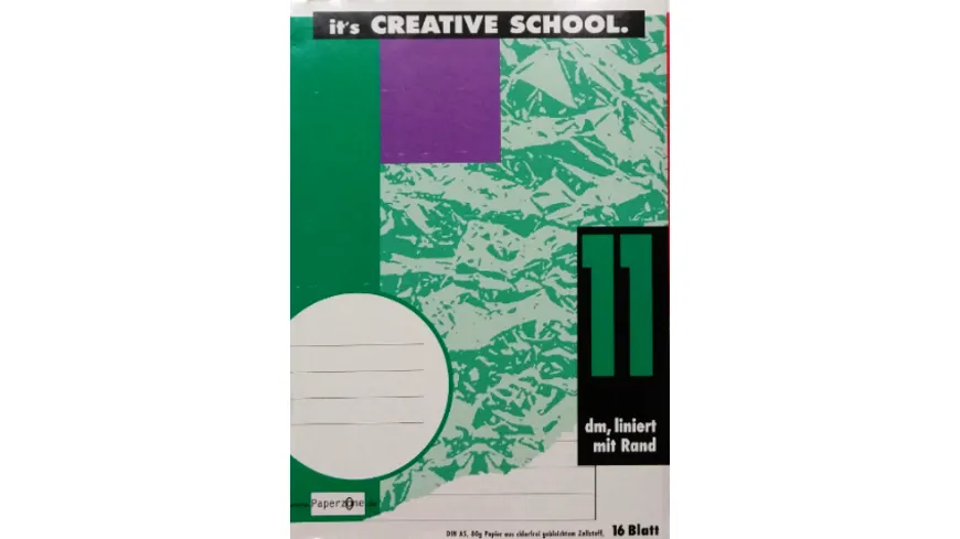 PAPERZONE Heft A5 Lineatur 11 16 Blatt