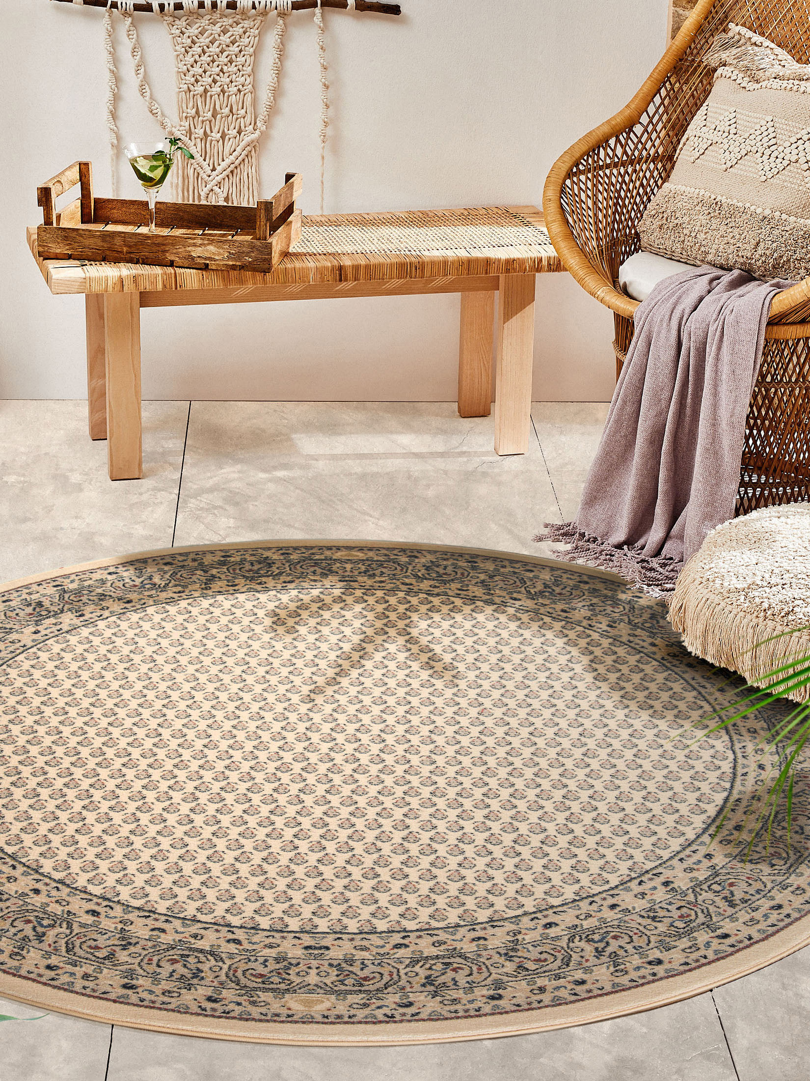 Osaka Orient-Teppich, Beige