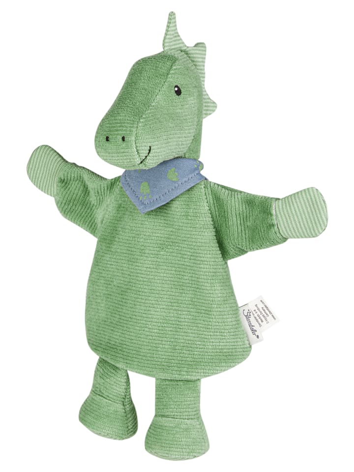 Sterntaler Kinder Handpuppe DINO Rexi in sattes grün günstig kaufen onesize