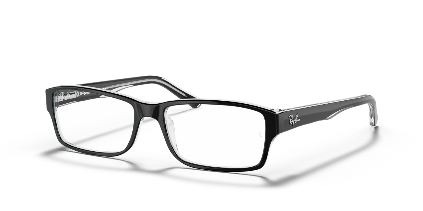 RB5169 OPTICS - Negru lucios pe transparent