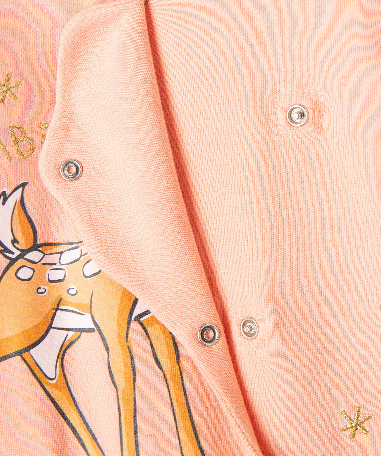 Pyjama dors-bien ouvert devant avec motif Bambi bébé fille... rose | GEMO