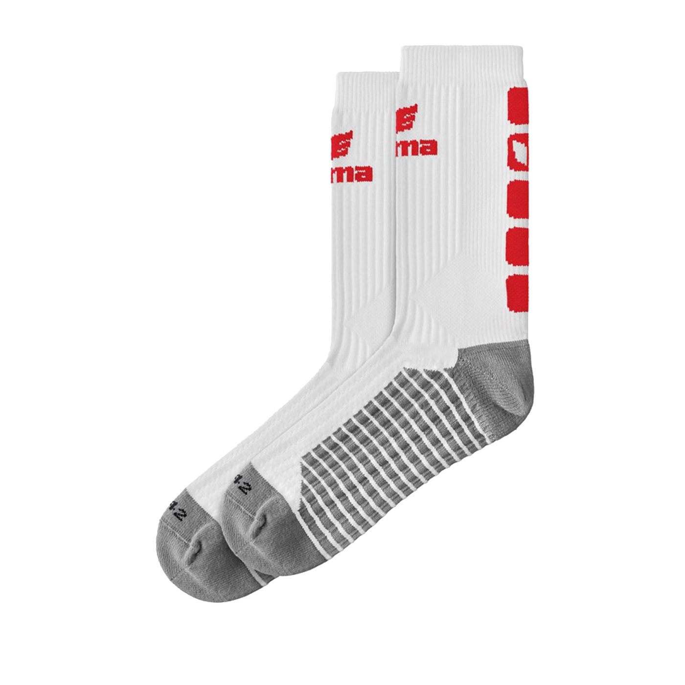 Erima CLASSIC 5-C Socken Weiss Rot