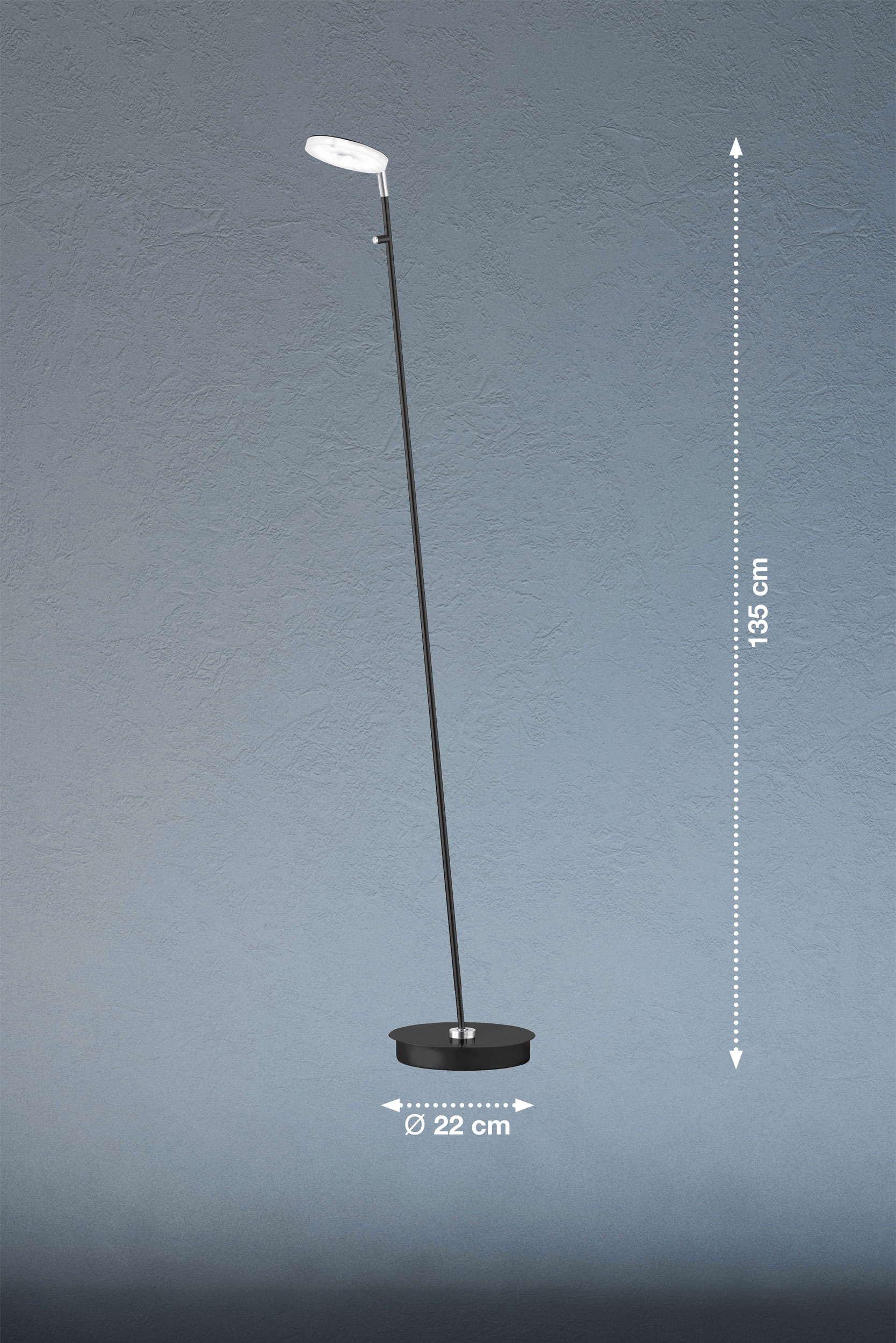 Fischer & HonselLED-Stehleuchte 1flg