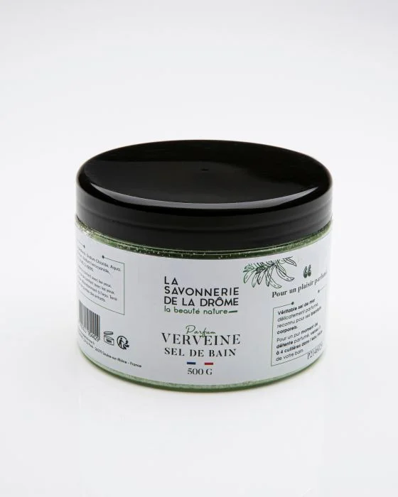 Sels de bain Lavande ou Verveine de la Savonnerie de la Drôme