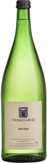 2022 Bacchus halbtrocken 1,0 L - Weingut Thomas Mend
