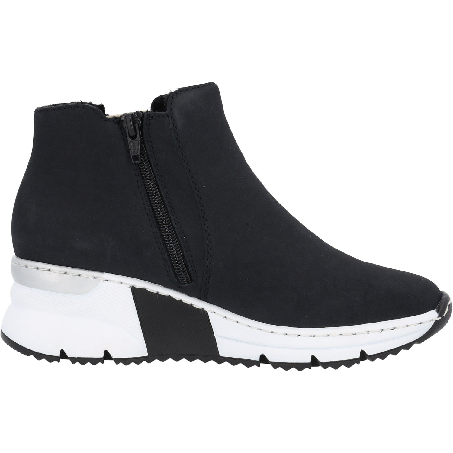 Rieker X6361, Sneakers High, Damen, Schwarz