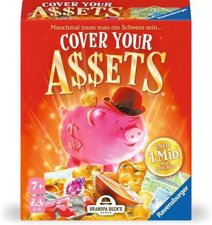 Cover your Assets - Kartenspiel ab 7 Jahren