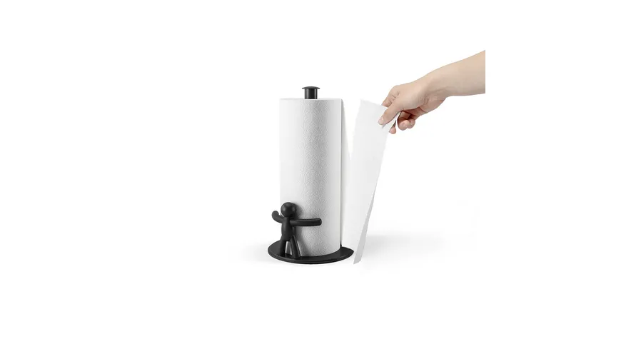 umbra Küchenrollenhalter BUDDY schwarz