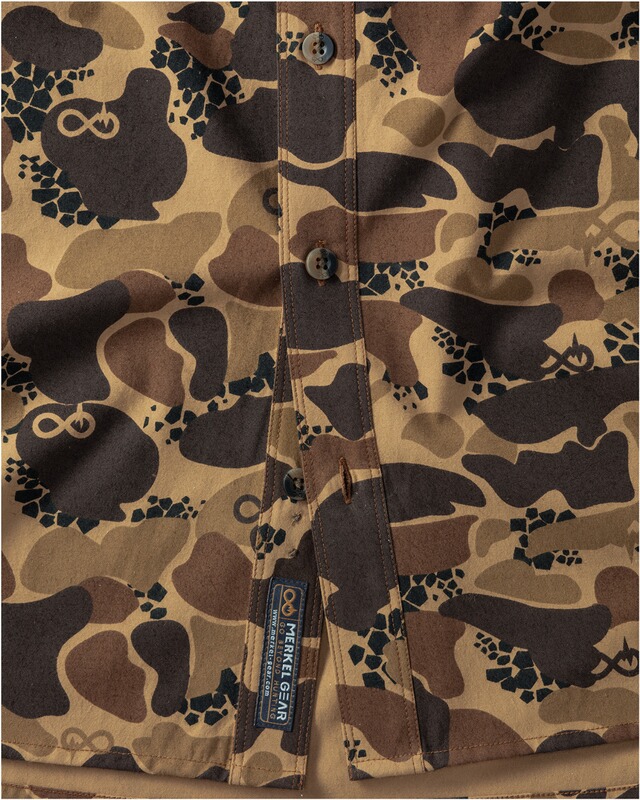 Merkel Gear Jagdhemd Hunter-Shirt Infinity DryLeaf