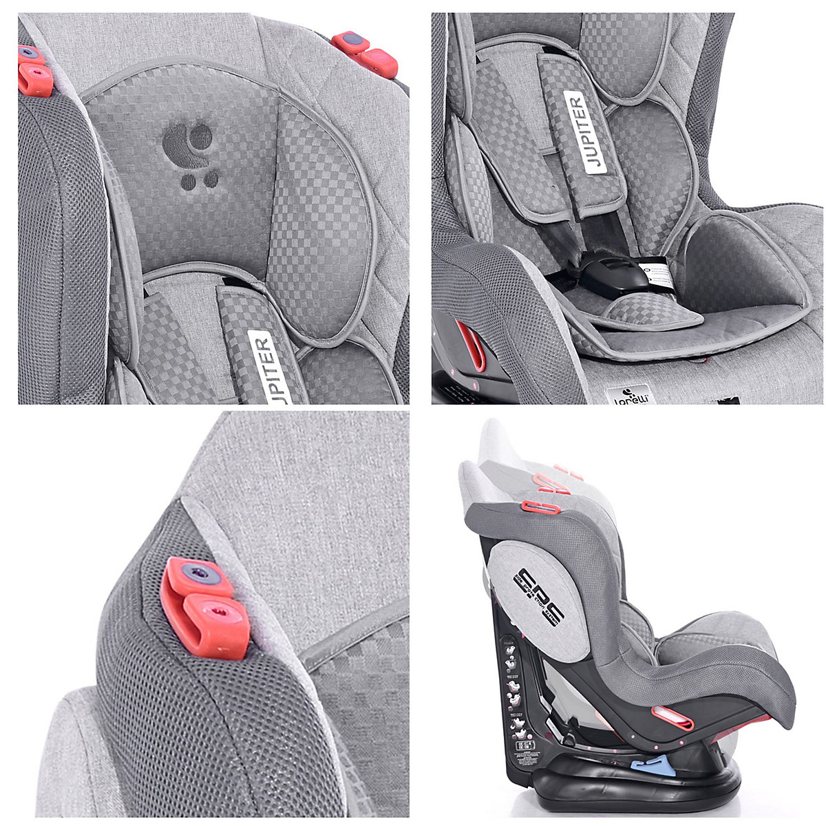 Kindersitz Jupiter + Gruppe 0+/1/2 (0-25 kg) Kindersitze