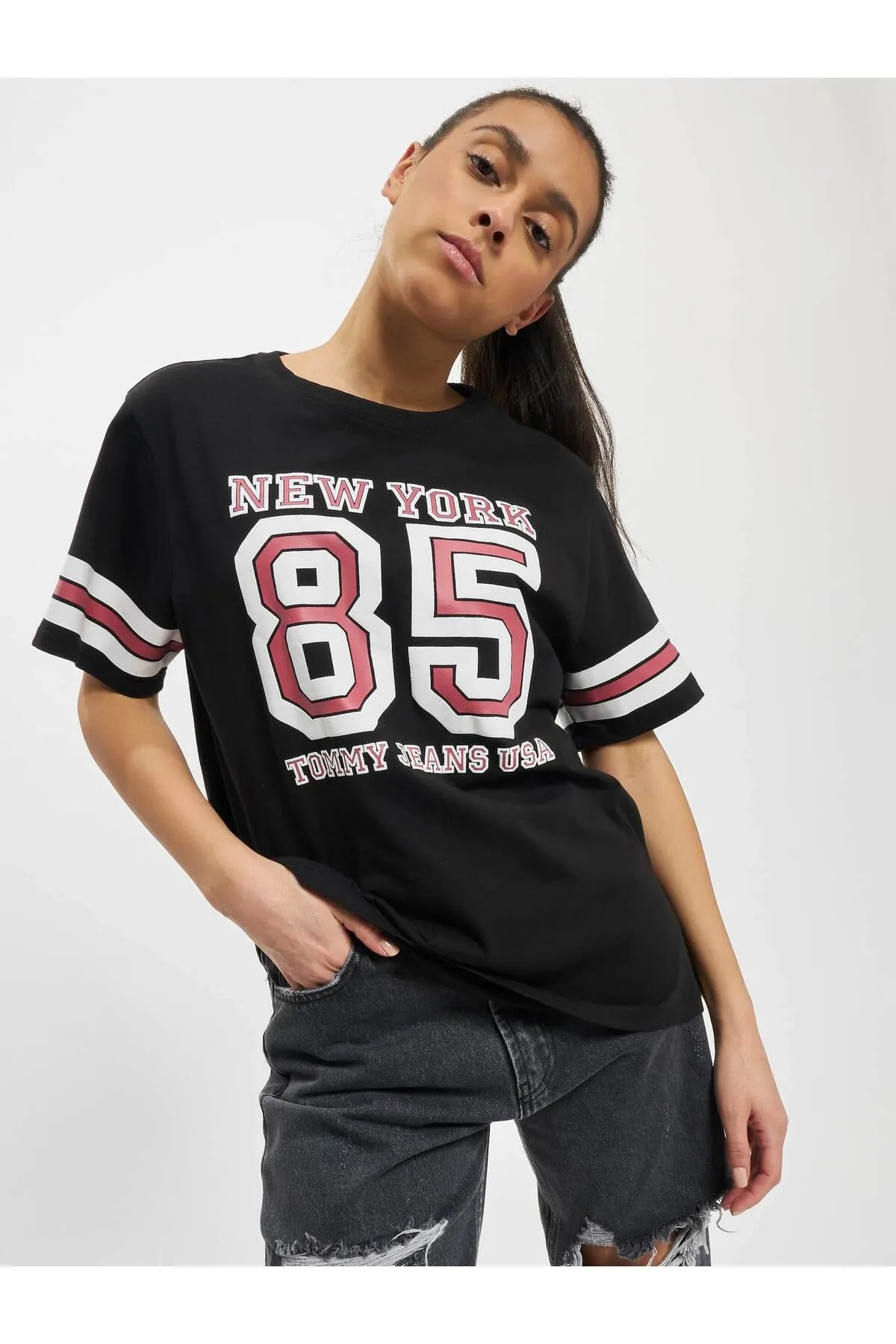 Tommy Hilfiger  Damen Tommy Jeans Collegiate T-Shirt