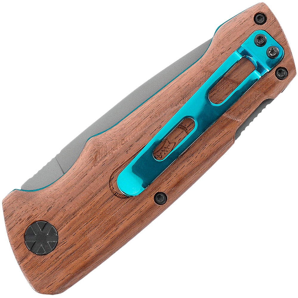 Walther Messer BWK 2 Blue Wood Knife