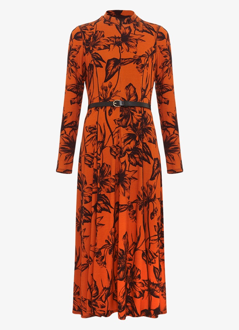 Phase Eight Krissy midi-bluseskjørt med blomstertrykk