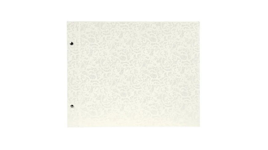 goldbuch Schraubalbum La Belle Blanc, 39x31cm, 40 weiße Seiten - erweiterbar