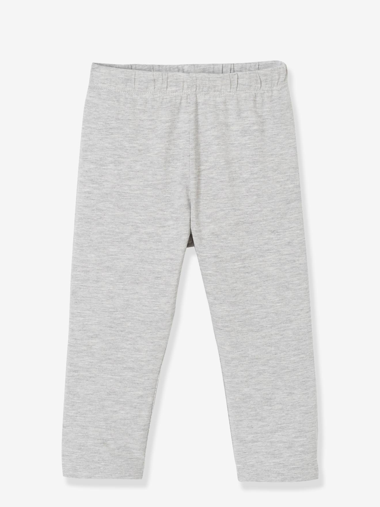 Vertbaudet 2er-Pack Mädchen 3/4-Leggings BASIC Oeko-Tex - pack koralle