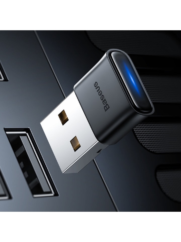 Baseus Baseus Mini Bluetooth 5.0 USB Adapter Empfänger Sender für Computer in Schwarz günstig kaufen onesize