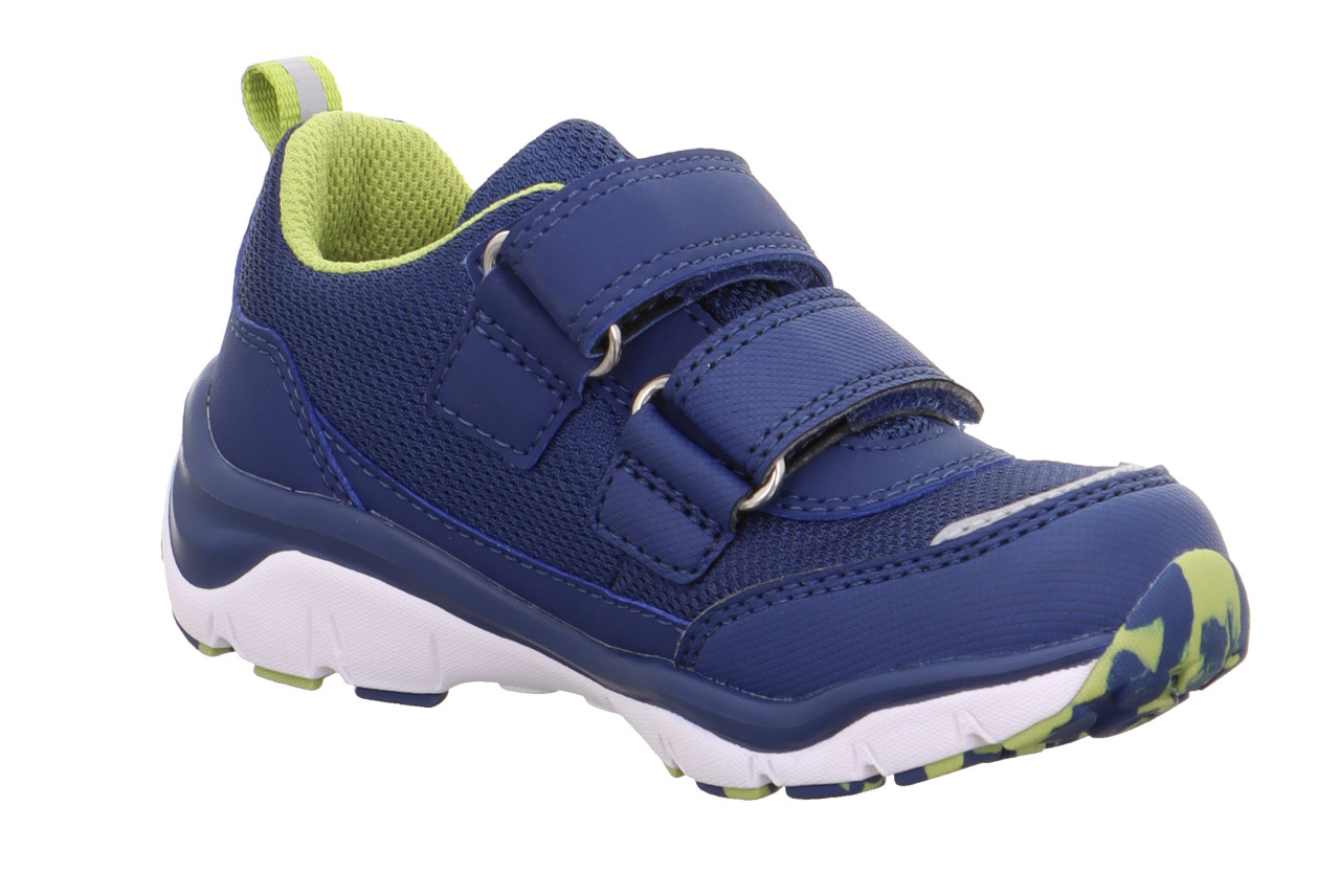 SPORT5 - Blau/Hellgrün Sneaker low mit Klettverschluss