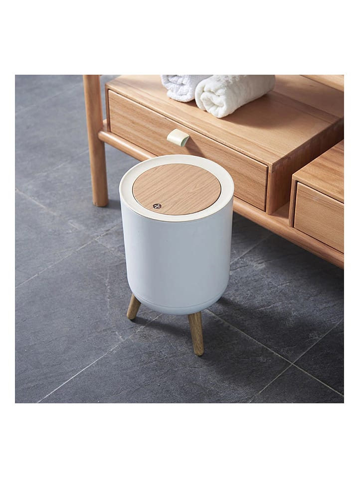 Kitchen Move Touch-Mülleimer in Weiß/ Natur - 7 l günstig kaufen onesize