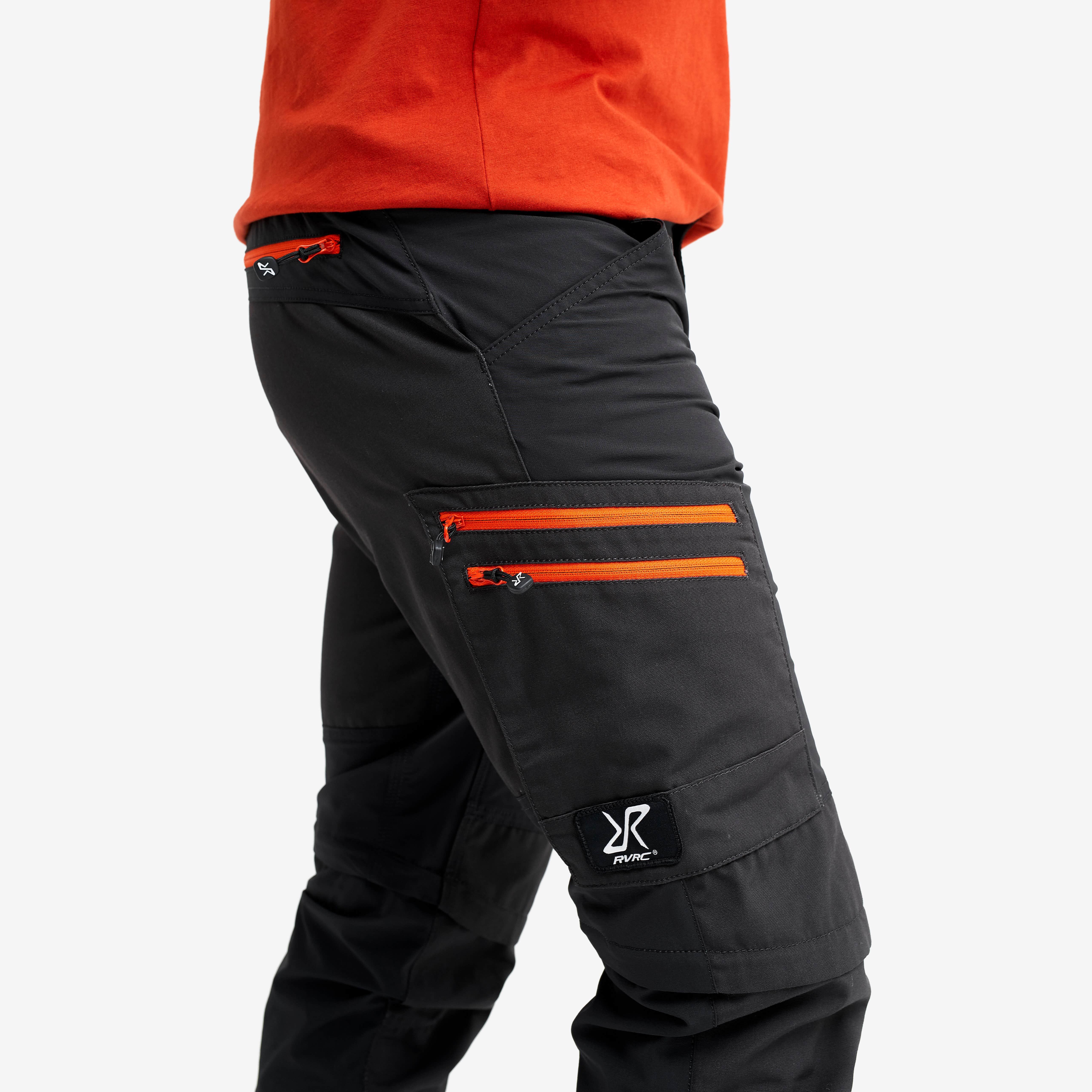 RVRC GP Pro Zip-off Pants Homme Grey/Orange