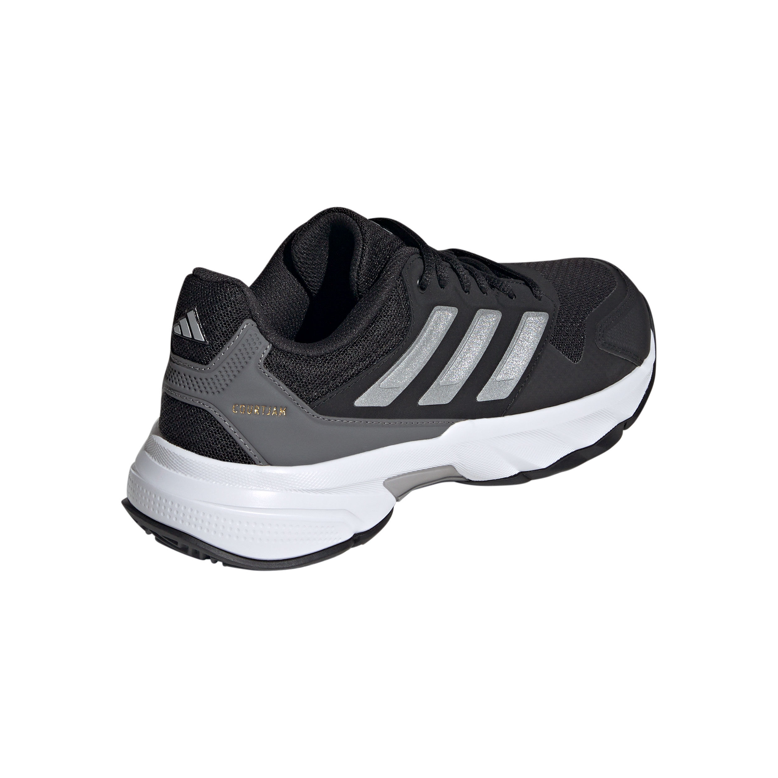 CourtJam Control 3 Allcourtschuh Damen - Schwarz, Silber