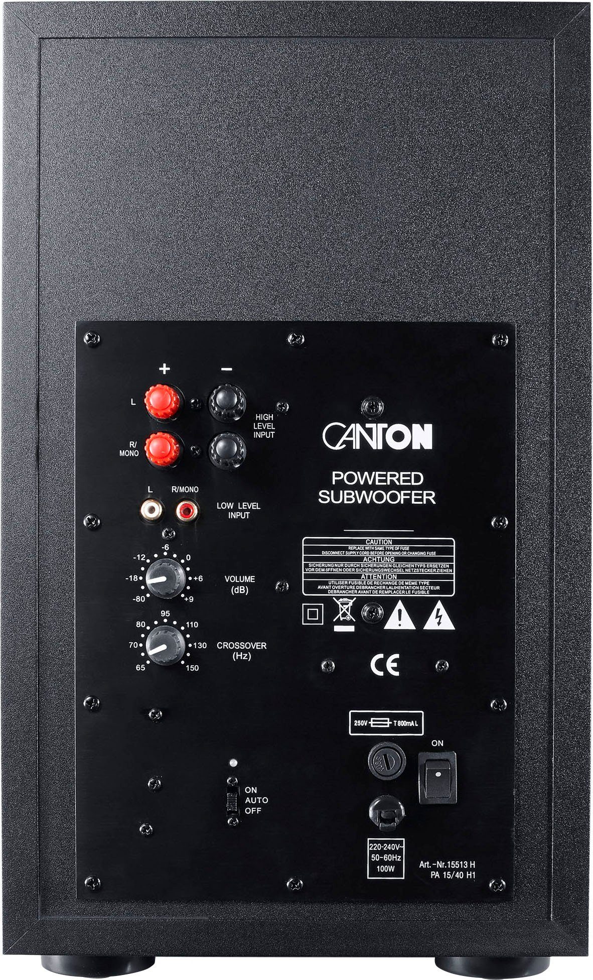 CANTON Movie 265 5.1 5.1 Lautsprecher System (480 W)
