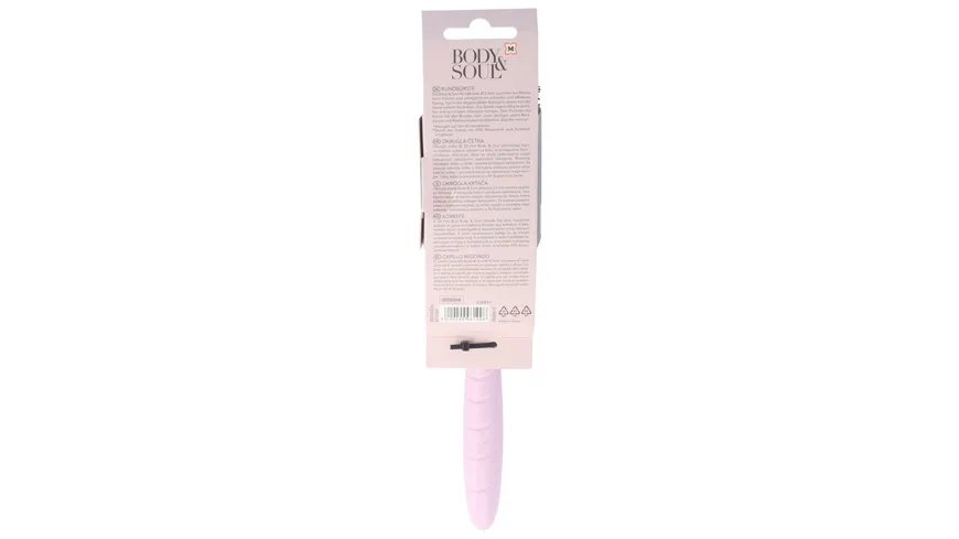 BODY&SOUL Rundbürste mit 45% Weizenstroh