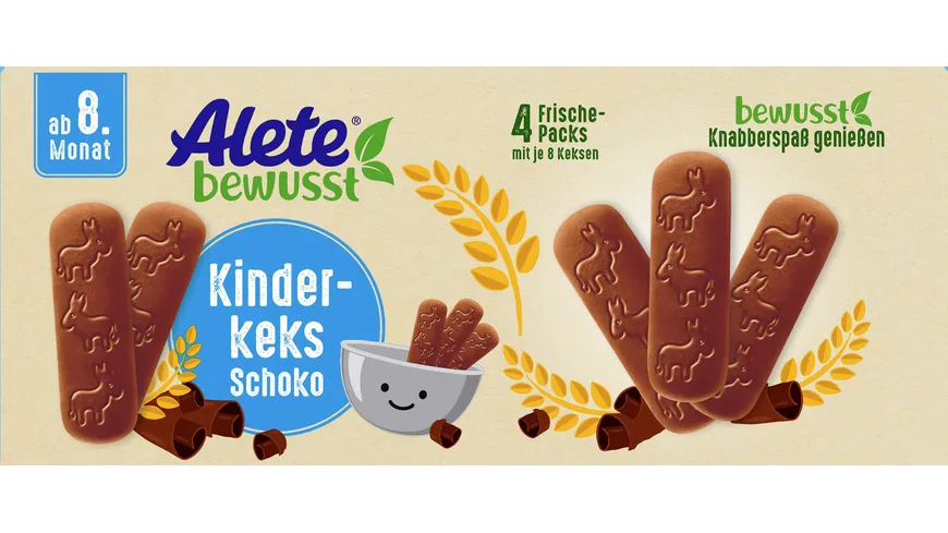 Alete bewusst Kinderkeks Schoko 180 g