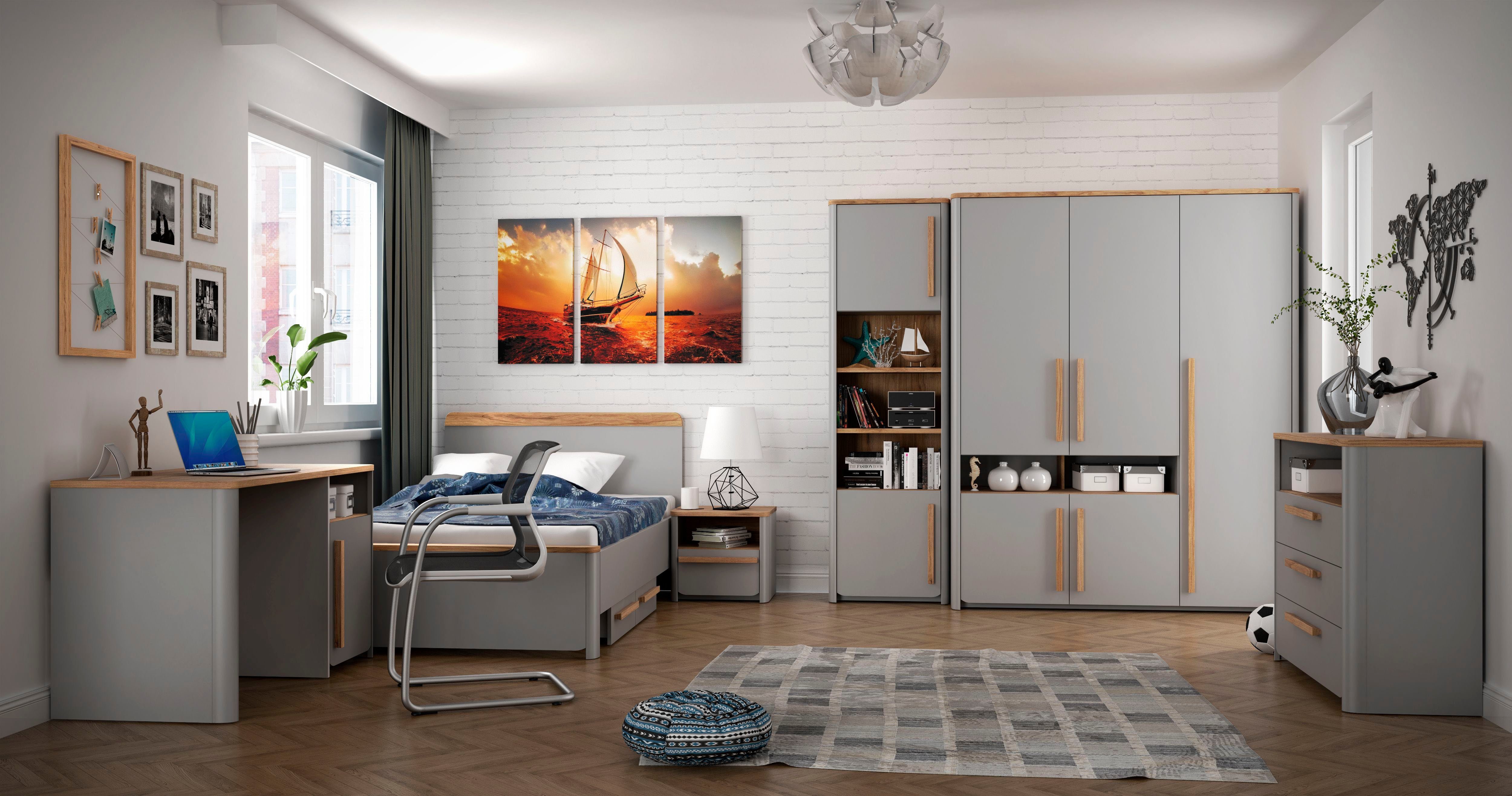 FORTE Bettschubkasten Surfino