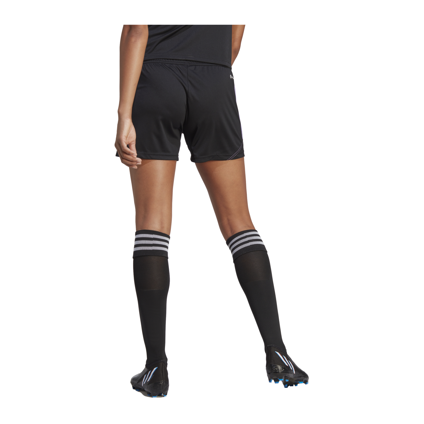 adidas Tiro 23 Club Short Damen Schwarz Lila