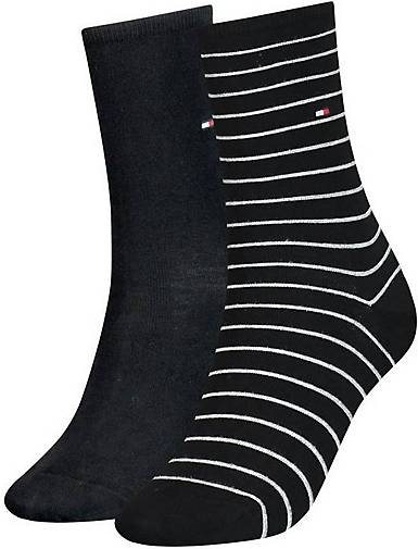 TOMMY HILFIGER Socken Women's Patterned Styles 2P 2er Pack