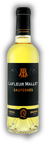 Lafleur Mallet, Sauternes, Sémillon, Sauvignon, Muscadelle, AC, 2018, Bordeaux blanc edelsüß  Lafleur Mallet, Sauternes, Sémillon, Sauvignon, Muscadelle, AC, 2018, Bordeaux blanc edelsüß  Die vorzügliche Fruchtfülle reifer Trauben in einem Grand Vin