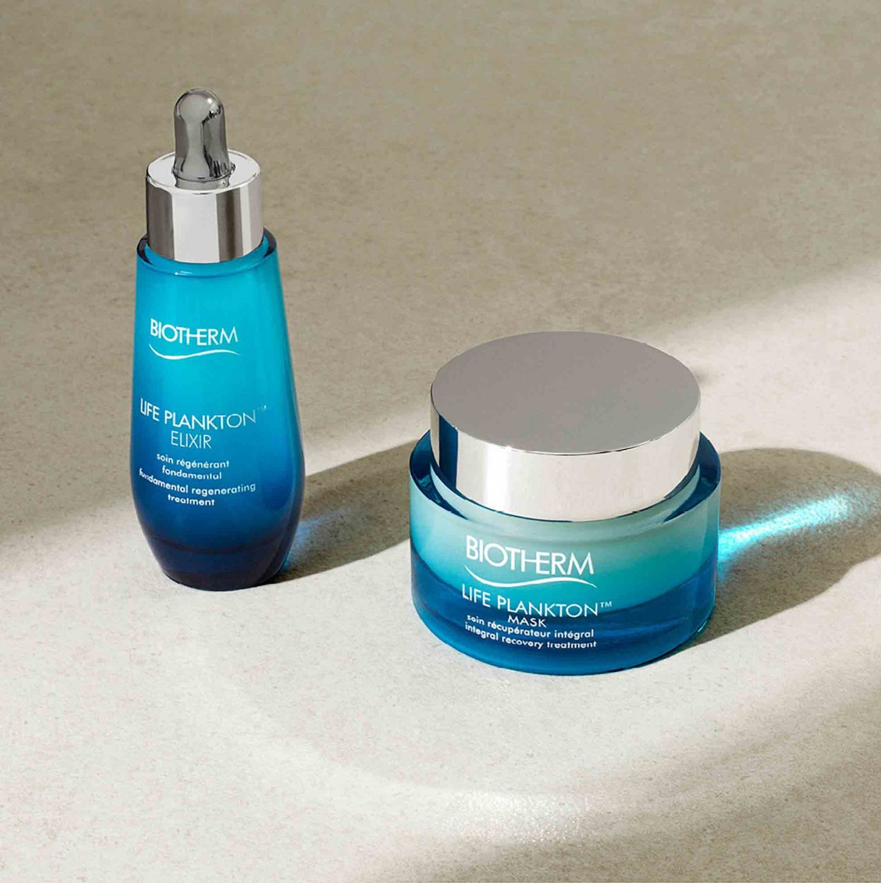 Biotherm Feuchtigkeit Life Plankton Mask - SOS Hydrogel-Erholungs-Maske