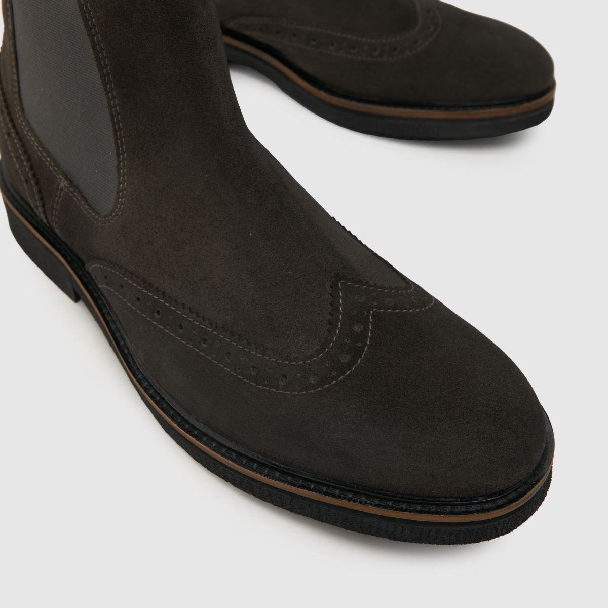 Šedé semišové boty Schuh Doyle