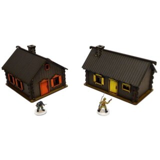 Russian Village - Log Cabins