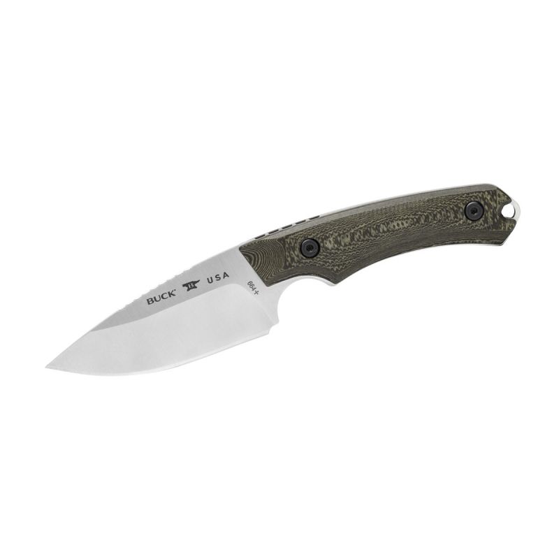 Buck Alpha Hunter Pro Richlite Brown 664BRS