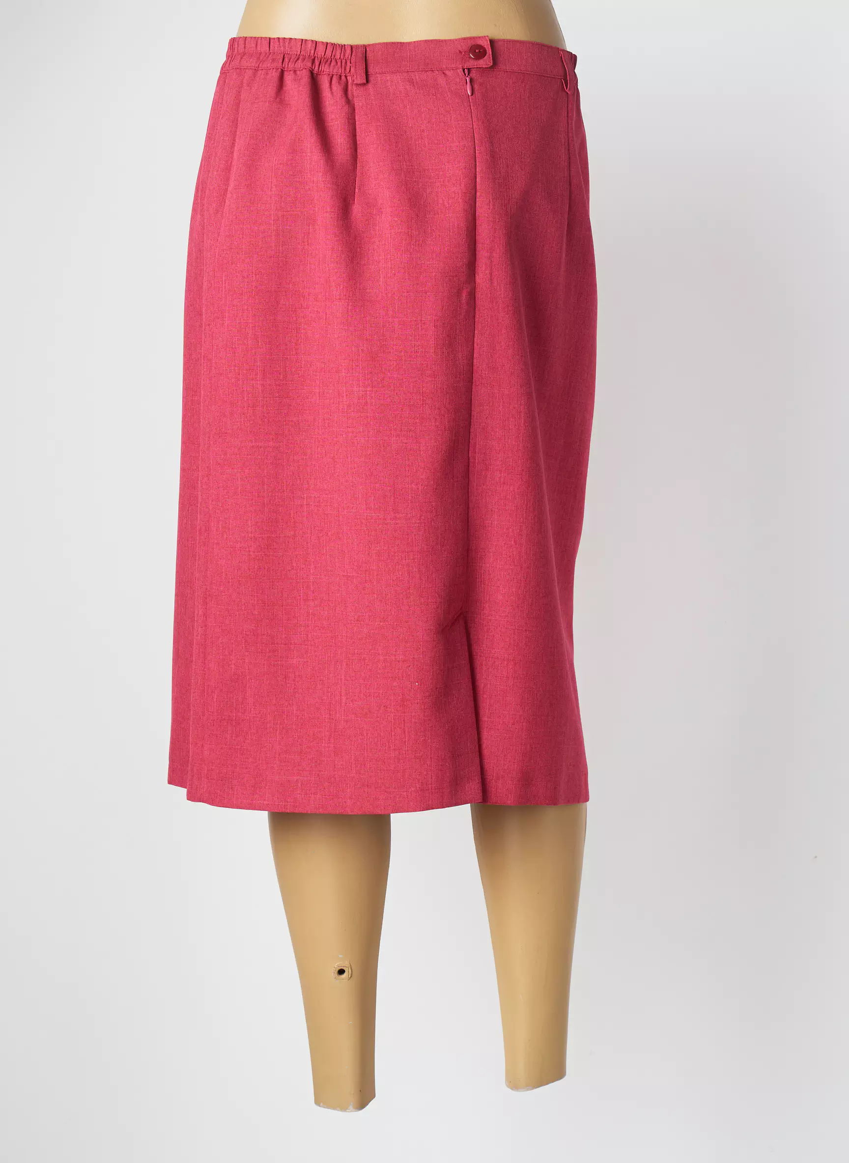 Valmode Jupes Mi Longues Femme couleur rouge