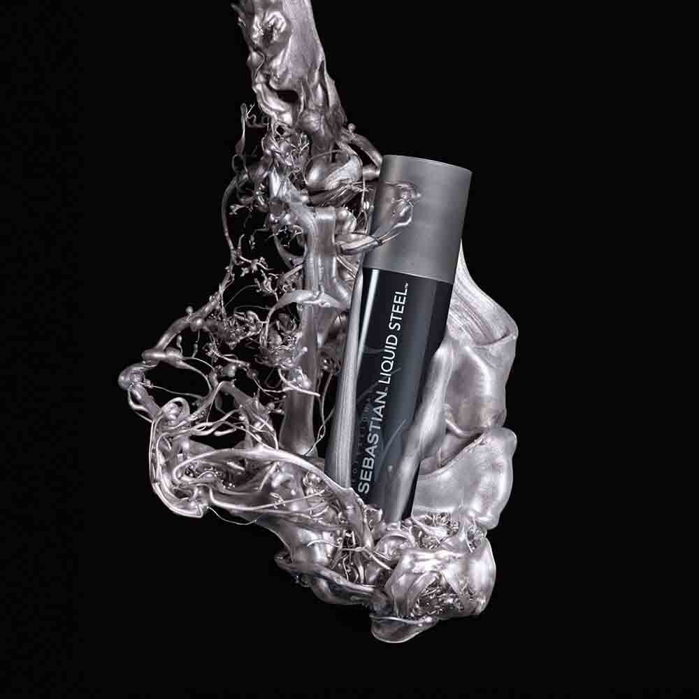 Sebastian Professional Wachse und Gels Liquid Steel Haargel mit starkem Halt