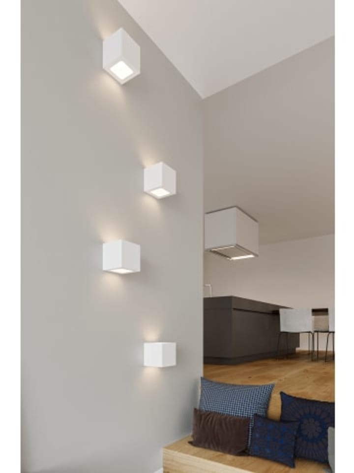 Nice Lamps Wandleuchte LEO in weiss H 14cm günstig kaufen onesize