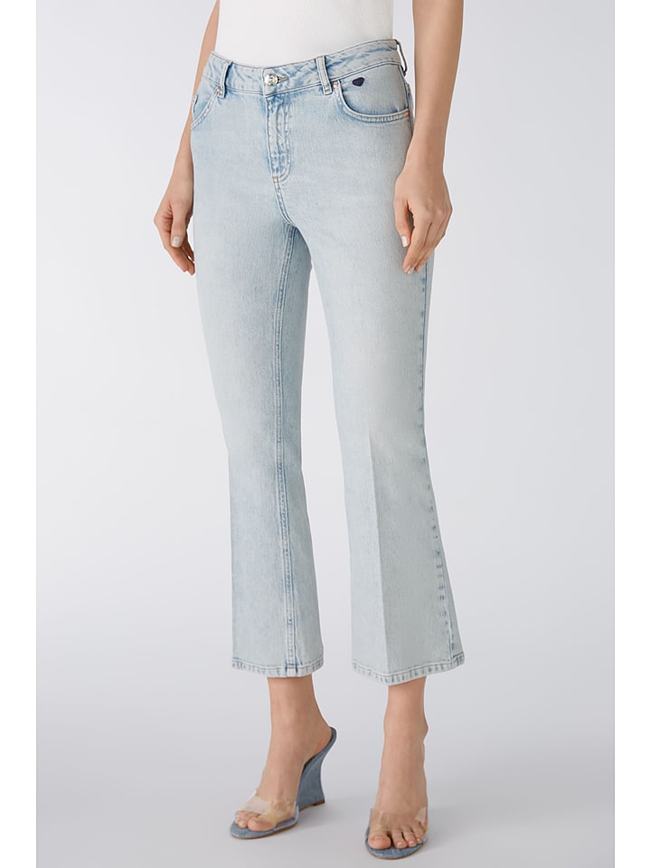 Oui Jeans - Flare fit - in Hellblau günstig kaufen