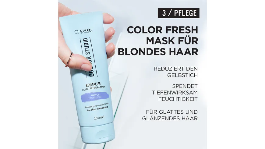 Clairol Professional Color Refresh Mask Purple 200 ml