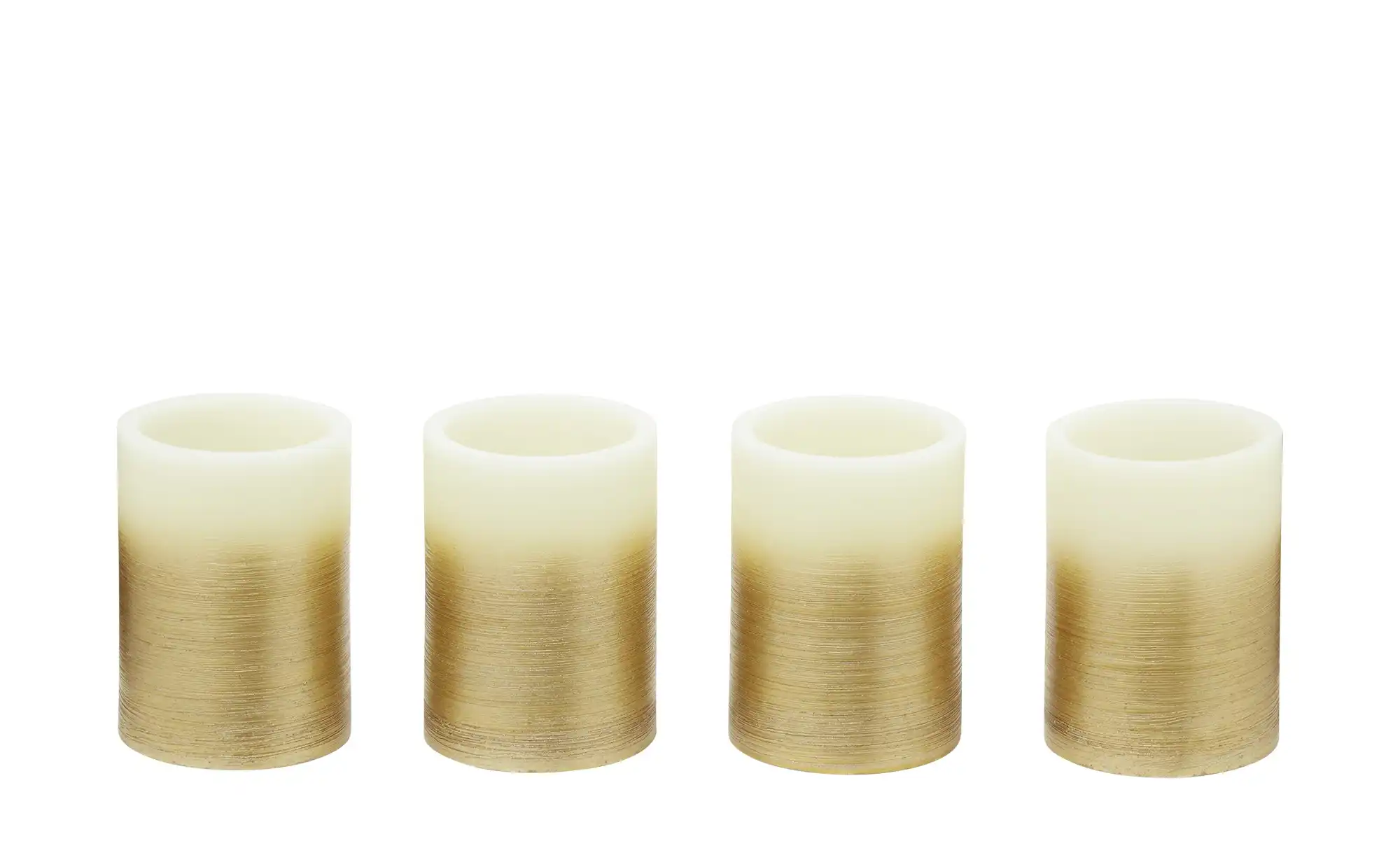 HOME STORY LED Kerze, 4er Set