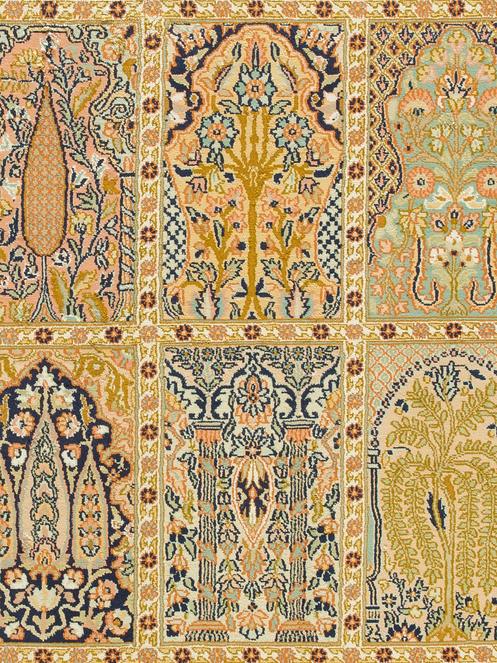 Kaschmir Seide 18/18 ca. 215 x 306 cm, Unikat / Einzelstück
