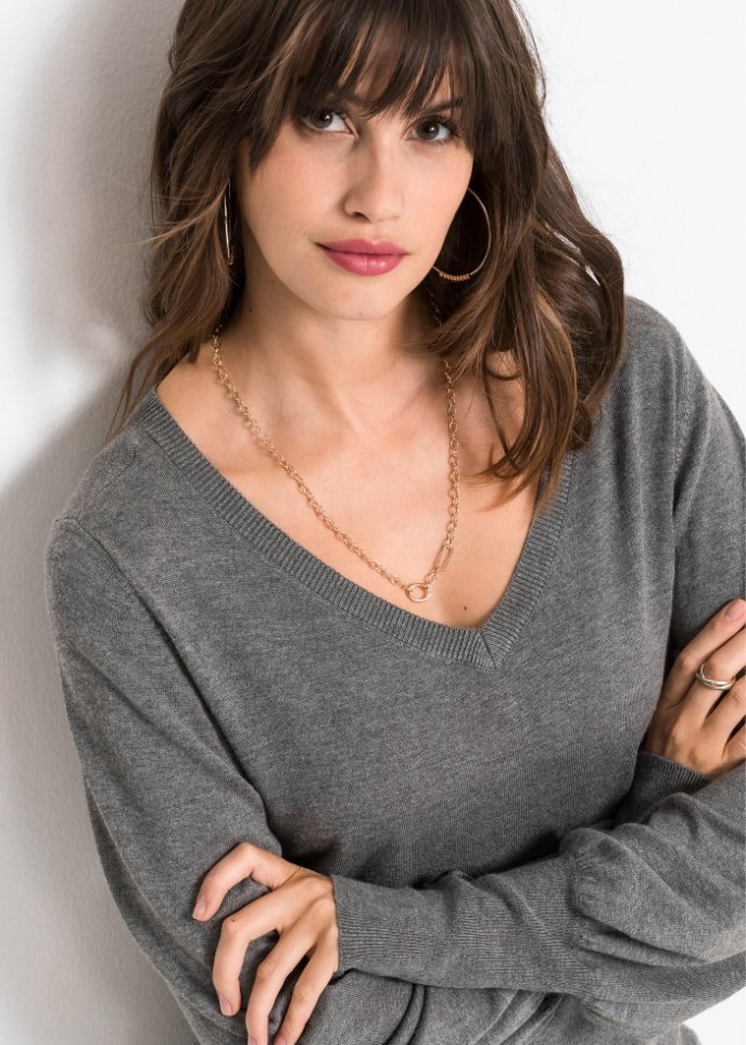 Pullover mit Ballonärmeln