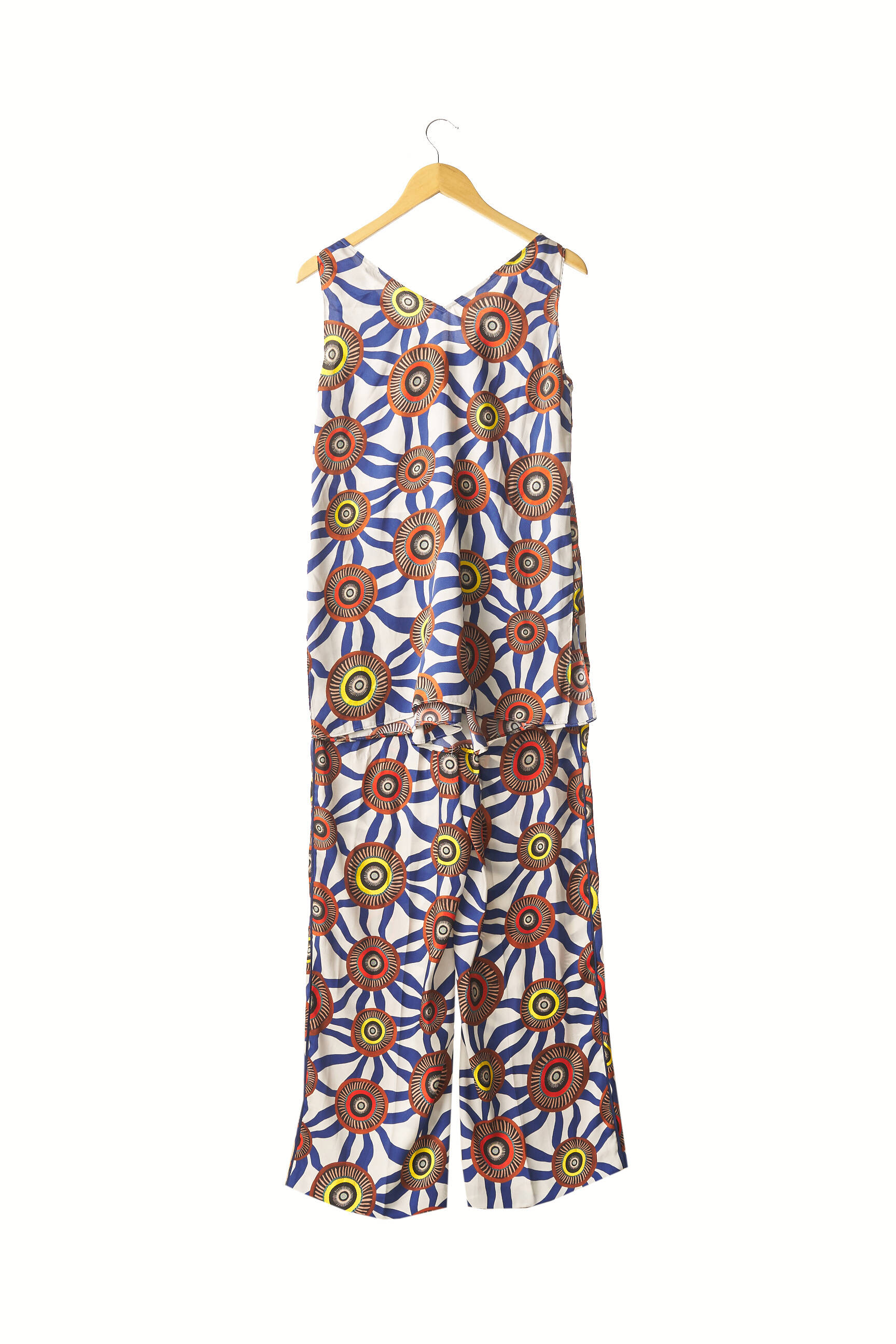 Maliparmi Ensembles Pantalon Femme couleur bleu
