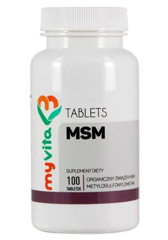 MyVita MSM 100 tableta