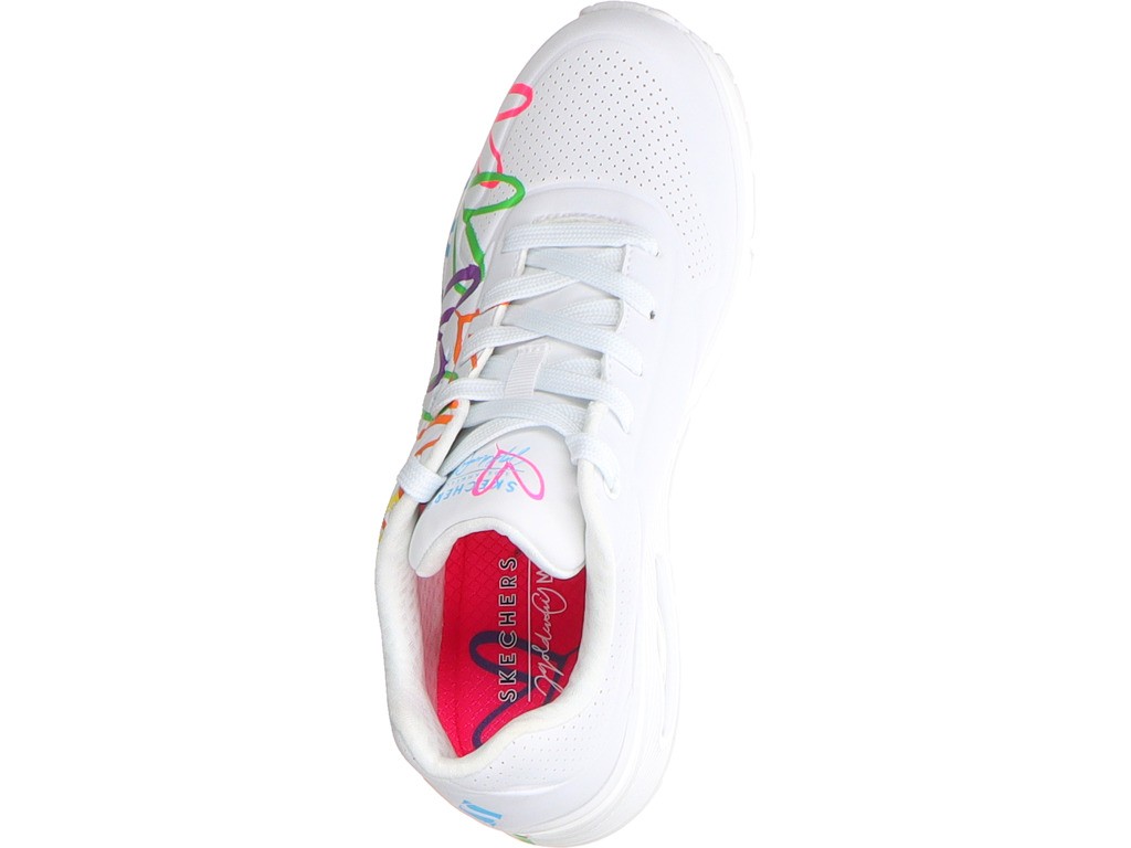 SKECHERS USA DEUTSCHLAND Freizeit Schnürer weiss