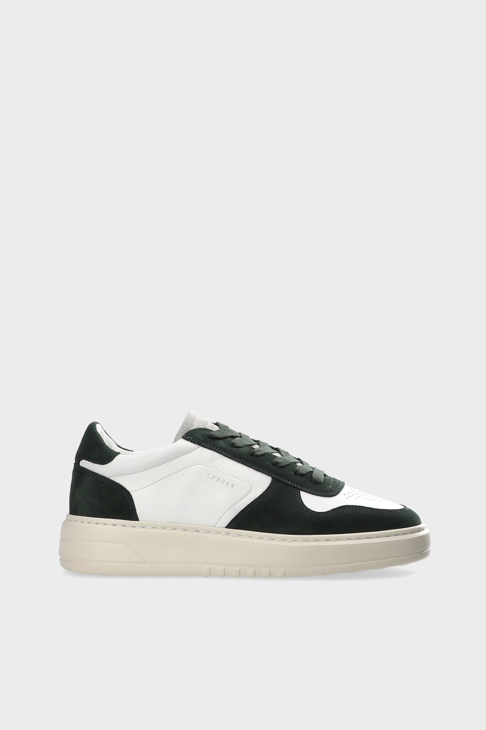 CPH77M leather mix white/green