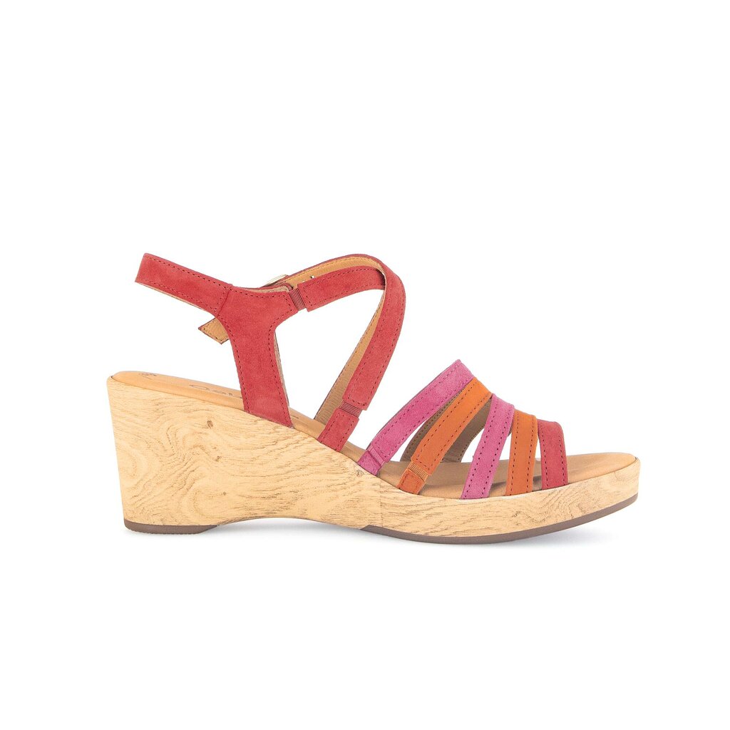 Gabor fashion Riemchensandale rot